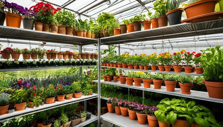 gewächshaus bepflanzen