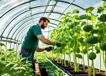 gurken im gewächshaus