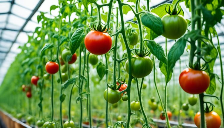 tomaten im gewächshaus